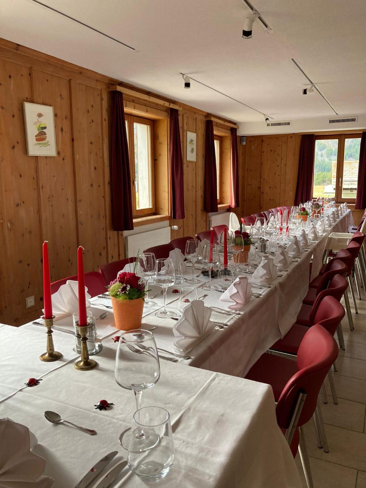 Hotel Ristorante Lagrev Maloja Εξωτερικό φωτογραφία