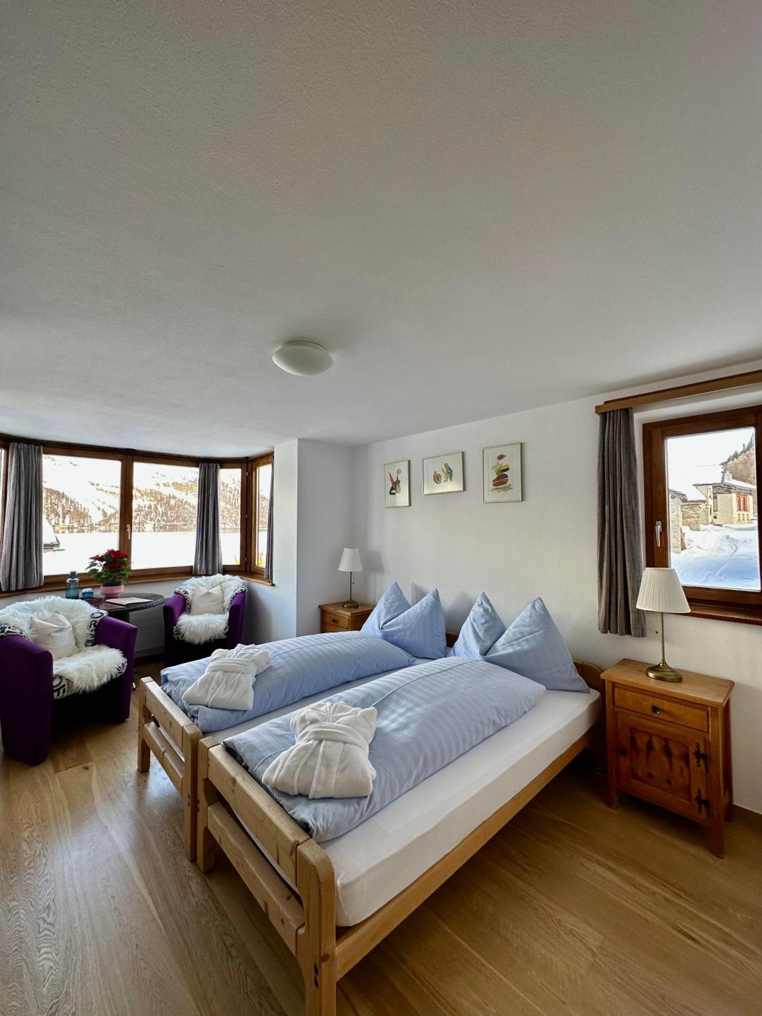 Hotel Ristorante Lagrev Maloja Εξωτερικό φωτογραφία