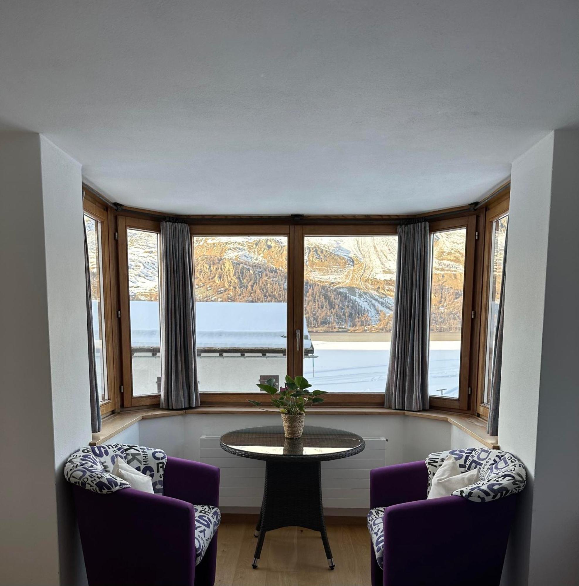 Hotel Ristorante Lagrev Maloja Εξωτερικό φωτογραφία