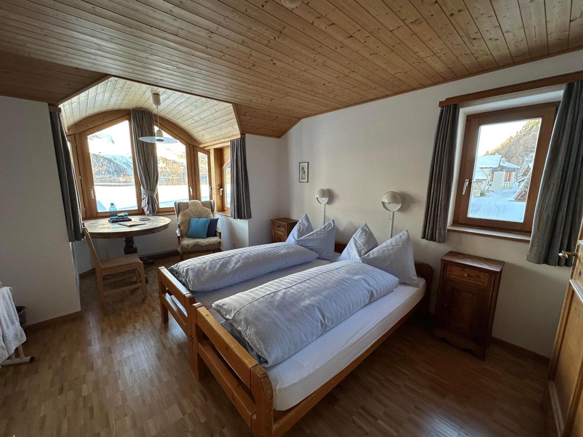 Hotel Ristorante Lagrev Maloja Εξωτερικό φωτογραφία
